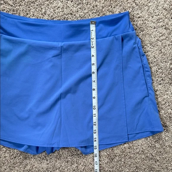 Avia Women's Vibrant Blue Athletic Skort - Picture 7 of 9